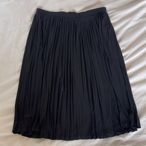 Jules & Leopold Black A-Line Skirt